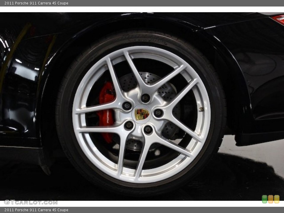 2011 Porsche 911 Carrera 4S Coupe Wheel and Tire Photo #80394906