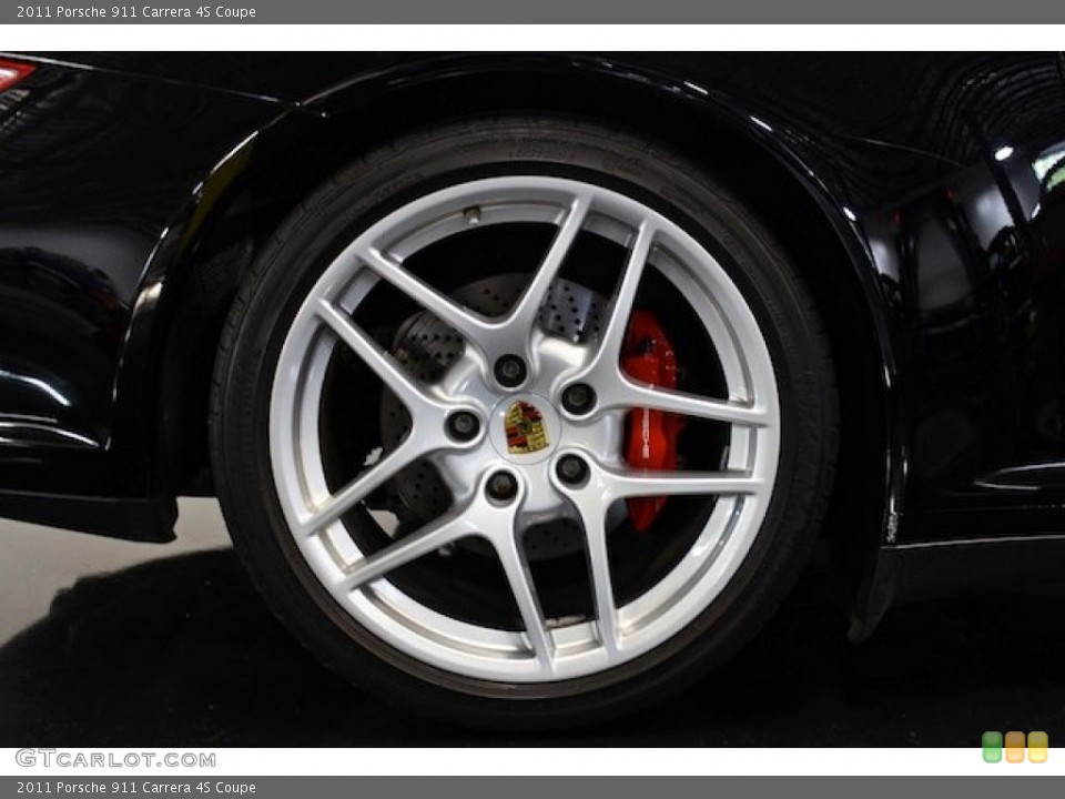 2011 Porsche 911 Carrera 4S Coupe Wheel and Tire Photo #80394928