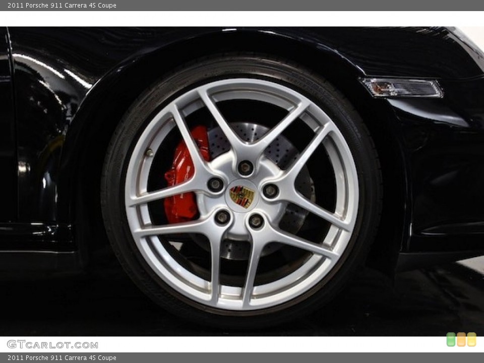 2011 Porsche 911 Carrera 4S Coupe Wheel and Tire Photo #80394952