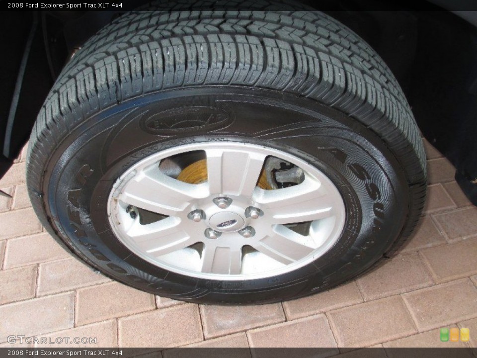 2008 Ford Explorer Sport Trac XLT 4x4 Wheel and Tire Photo #80397223