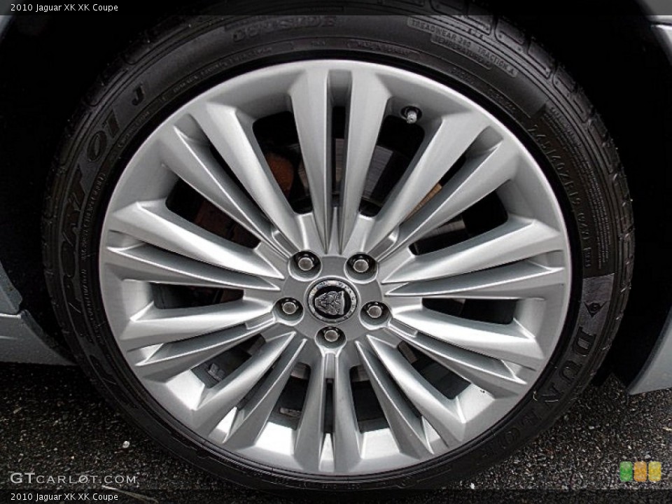 2010 Jaguar XK XK Coupe Wheel and Tire Photo #80401222