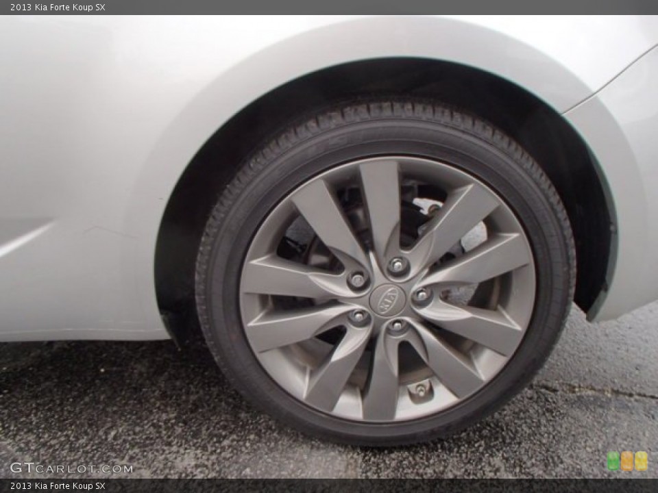2013 Kia Forte Koup SX Wheel and Tire Photo #80407015