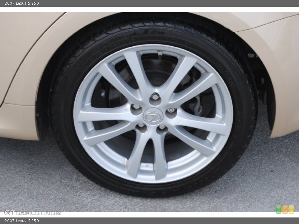 2007 Lexus IS 250 Wheel and Tire Photo #80408918