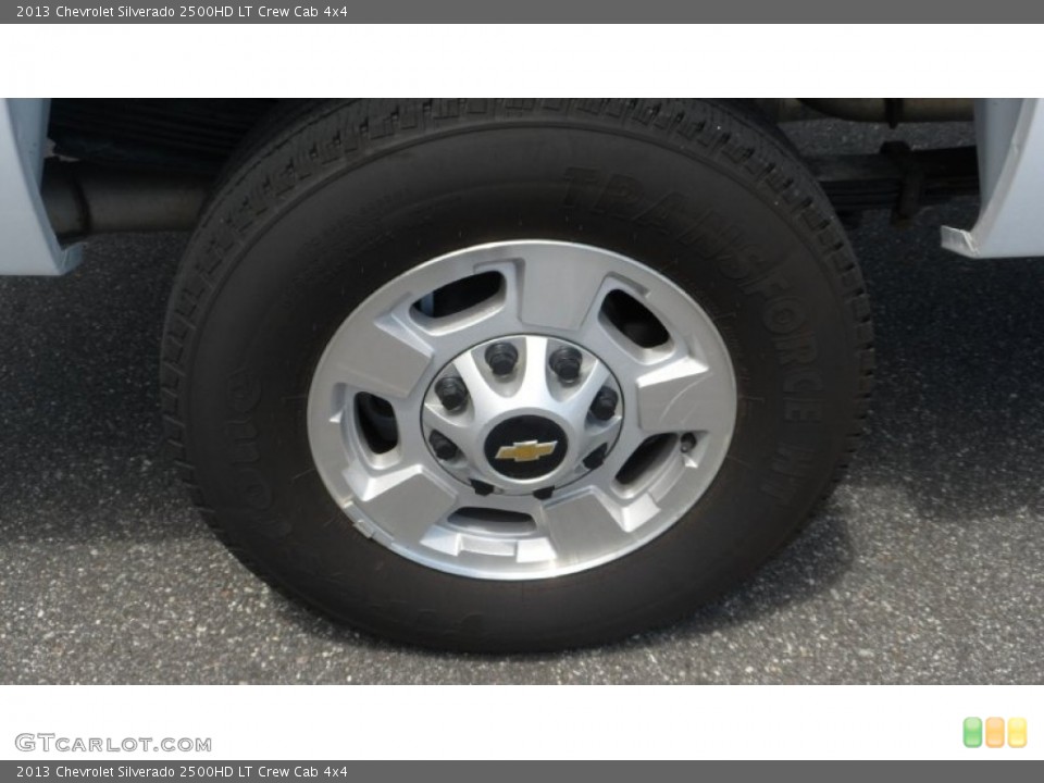 2013 Chevrolet Silverado 2500HD LT Crew Cab 4x4 Wheel and Tire Photo #80412896