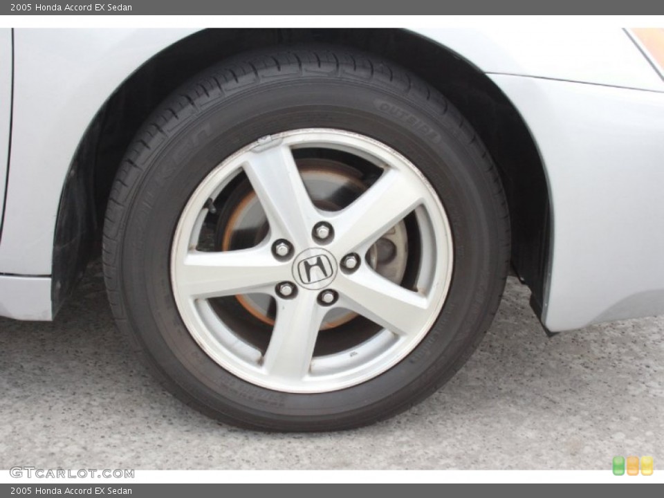 2005 Honda Accord EX Sedan Wheel and Tire Photo #80418677
