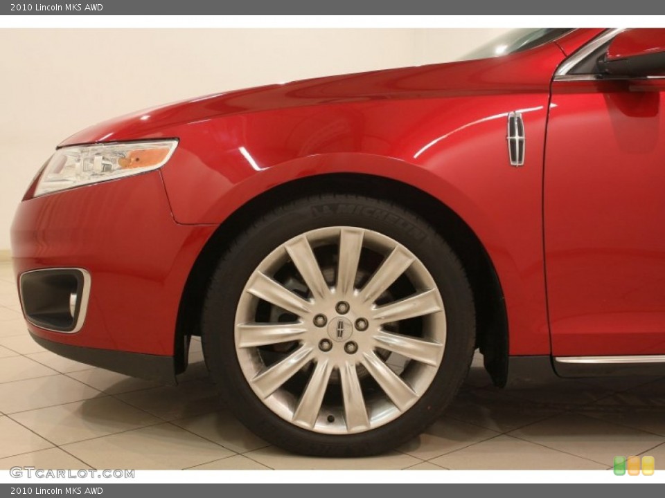 2010 Lincoln MKS AWD Wheel and Tire Photo #80420335