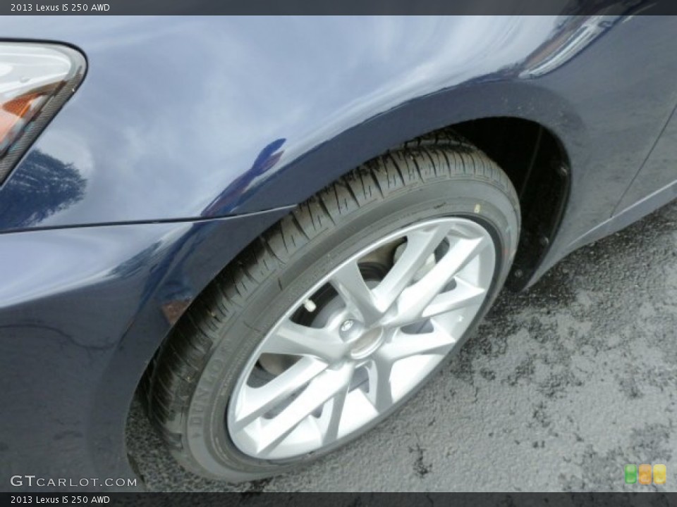 2013 Lexus IS 250 AWD Wheel and Tire Photo #80420845