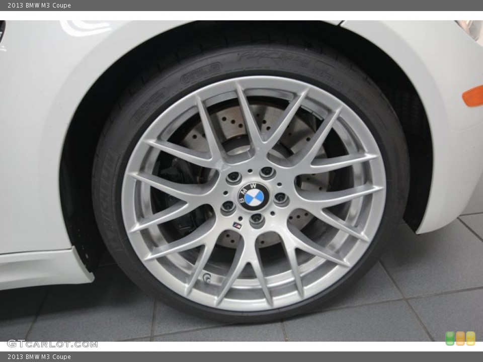 2013 BMW M3 Coupe Wheel and Tire Photo #80421112