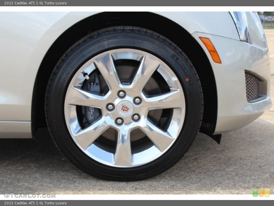 2013 Cadillac ATS 2.0L Turbo Luxury Wheel and Tire Photo #80424841