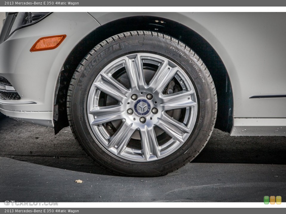 2013 Mercedes-Benz E 350 4Matic Wagon Wheel and Tire Photo #80427676