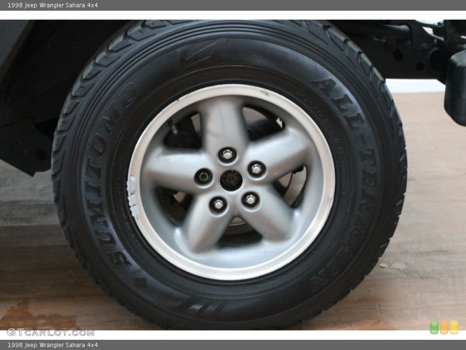 1998 Jeep Wrangler Wheels and Tires