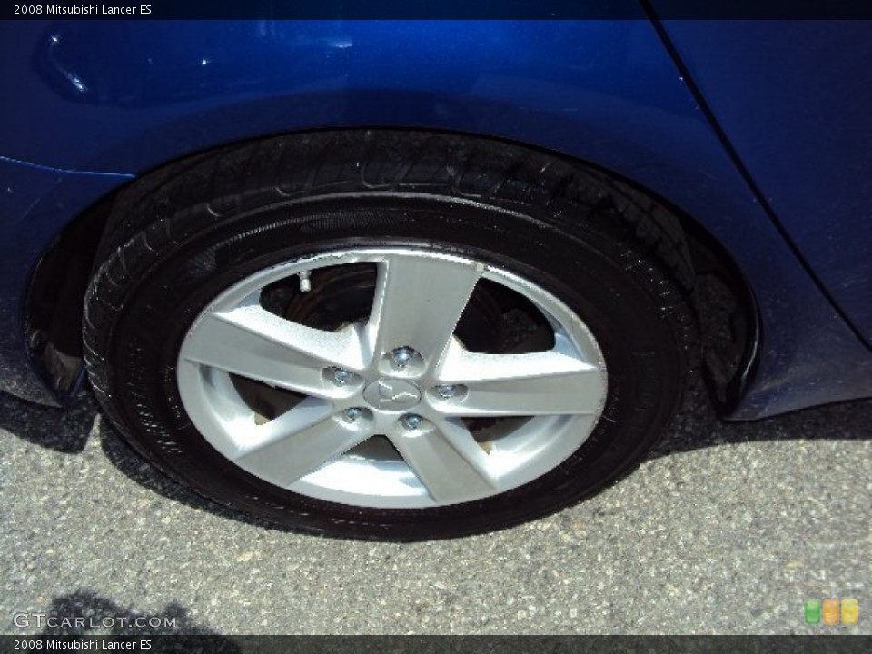 2008 Mitsubishi Lancer ES Wheel and Tire Photo #80436539