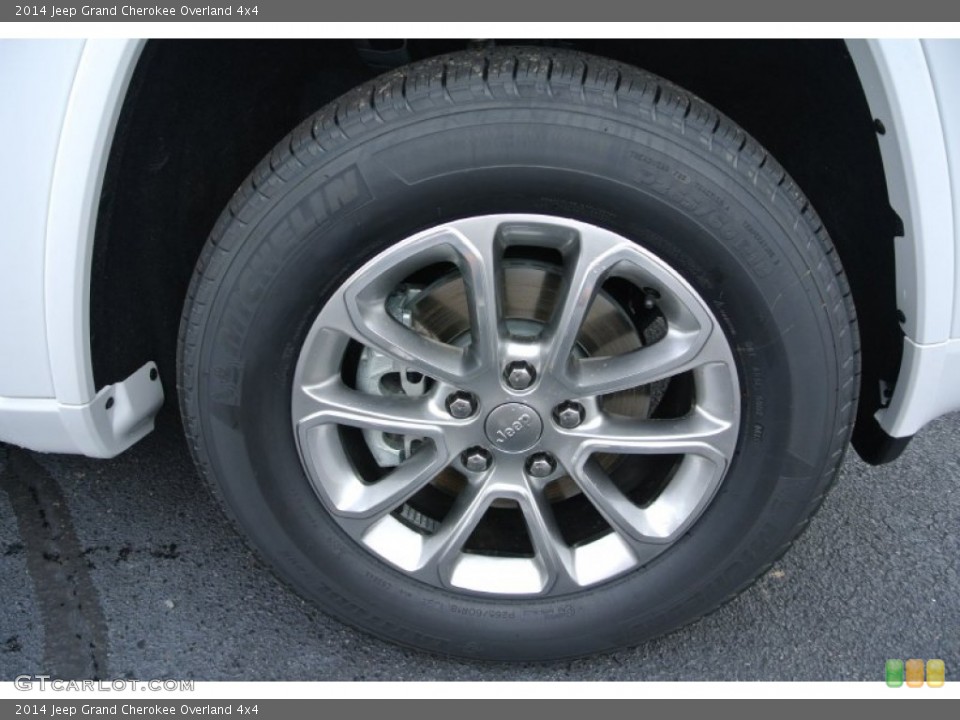2014 Jeep Grand Cherokee Overland 4x4 Wheel and Tire Photo #80437507