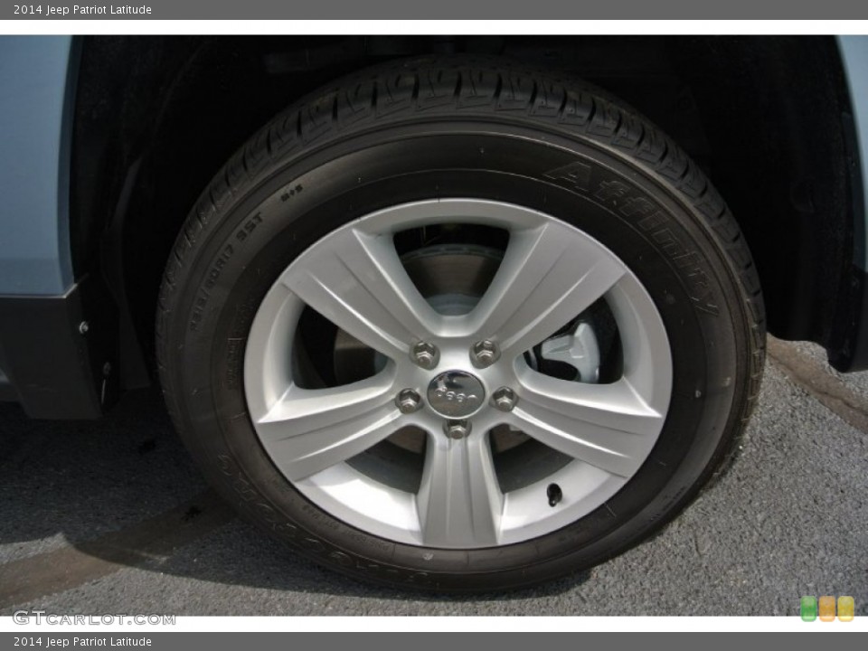 2014 Jeep Patriot Latitude Wheel and Tire Photo #80438024