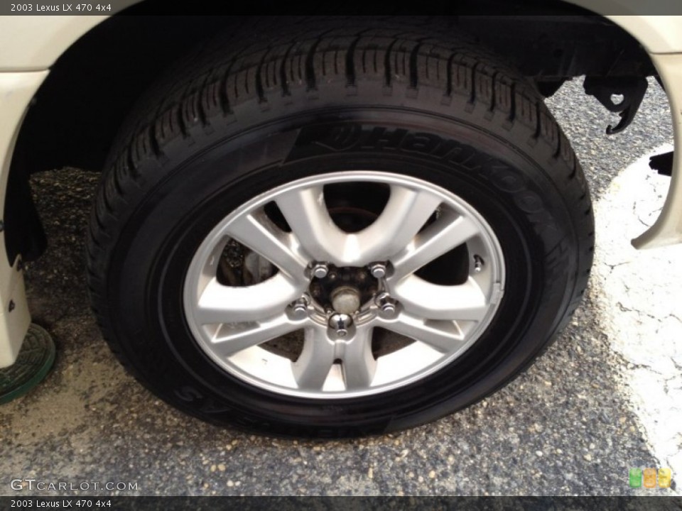 2003 Lexus LX Wheels and Tires