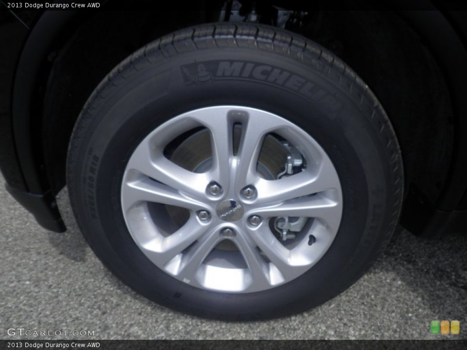 2013 Dodge Durango Crew AWD Wheel and Tire Photo #80445189