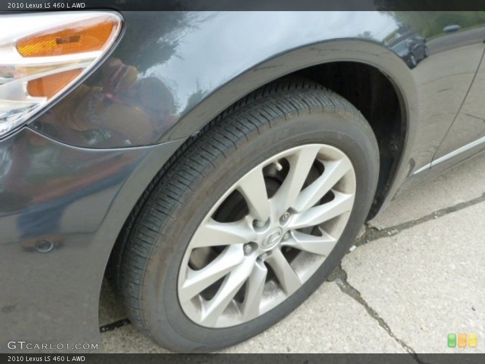 2010 Lexus LS 460 L AWD Wheel and Tire Photo #80449362