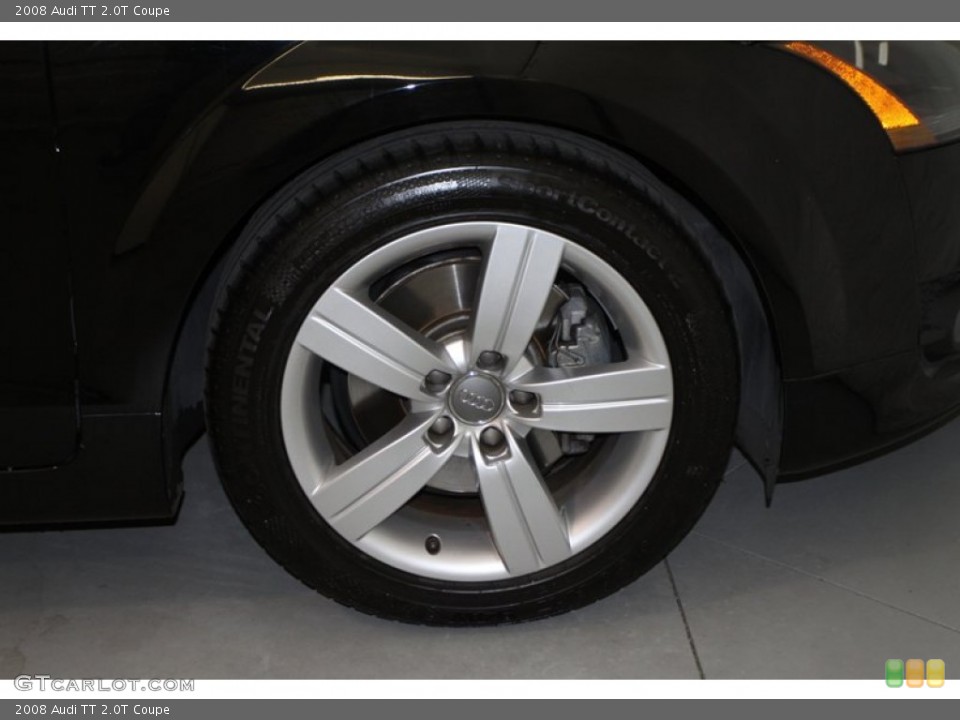 2008 Audi TT 2.0T Coupe Wheel and Tire Photo #80449403