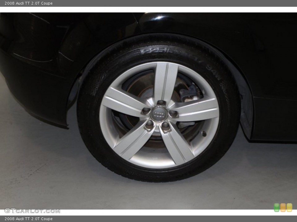 2008 Audi TT 2.0T Coupe Wheel and Tire Photo #80449426