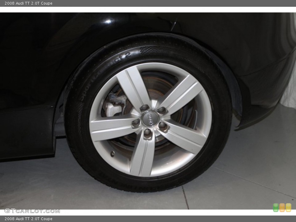 2008 Audi TT 2.0T Coupe Wheel and Tire Photo #80449526