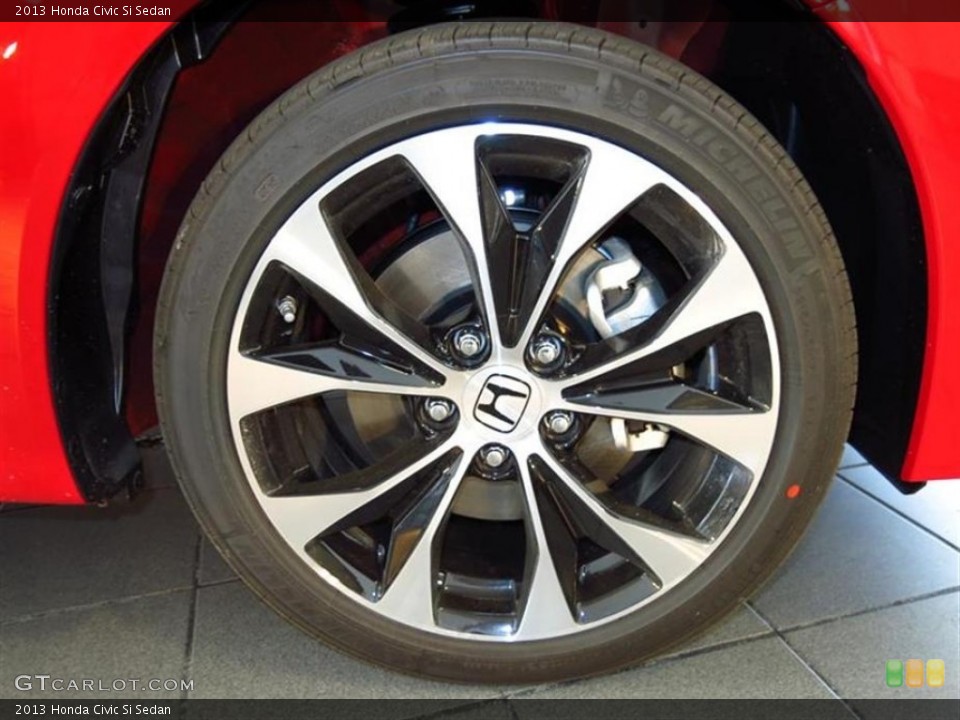 2013 Honda Civic Si Sedan Wheel and Tire Photo #80449836