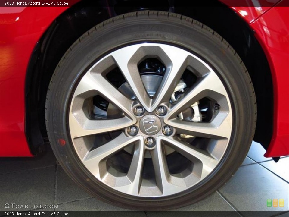 2013 Honda Accord EX-L V6 Coupe Wheel and Tire Photo #80453681