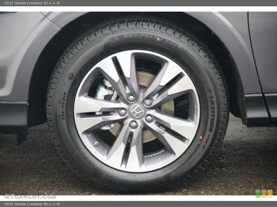 2013 Honda Crosstour EX-L V-6 Wheel and Tire Photo #80454947