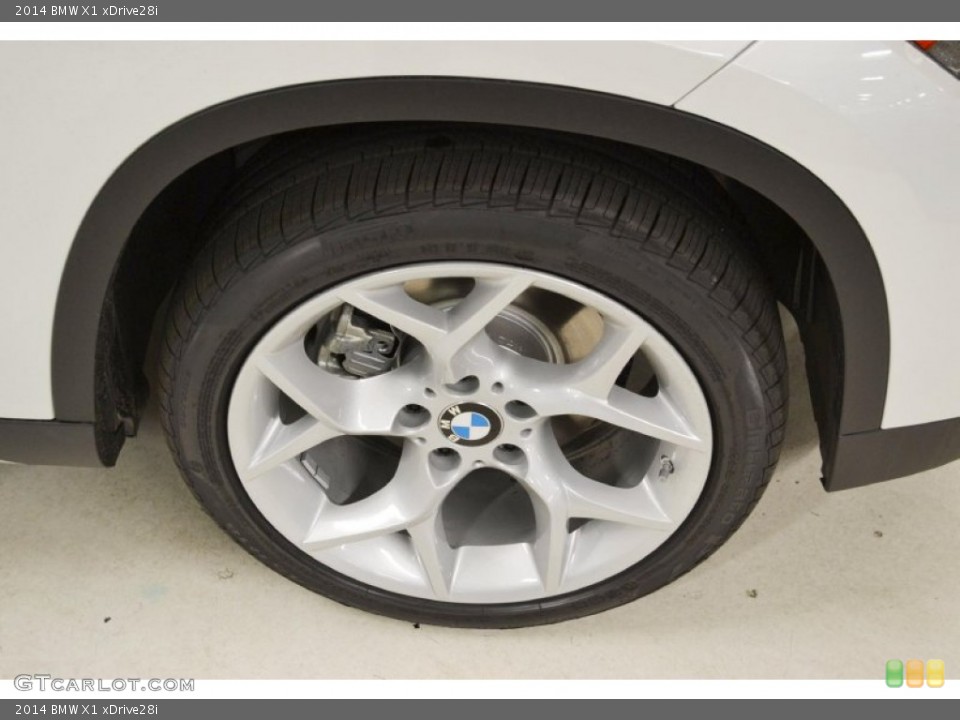 2014 BMW X1 xDrive28i Wheel and Tire Photo #80458400