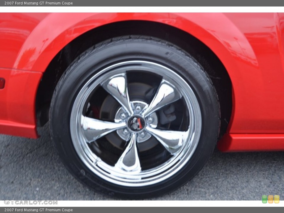2007 Ford Mustang GT Premium Coupe Wheel and Tire Photo #80460218