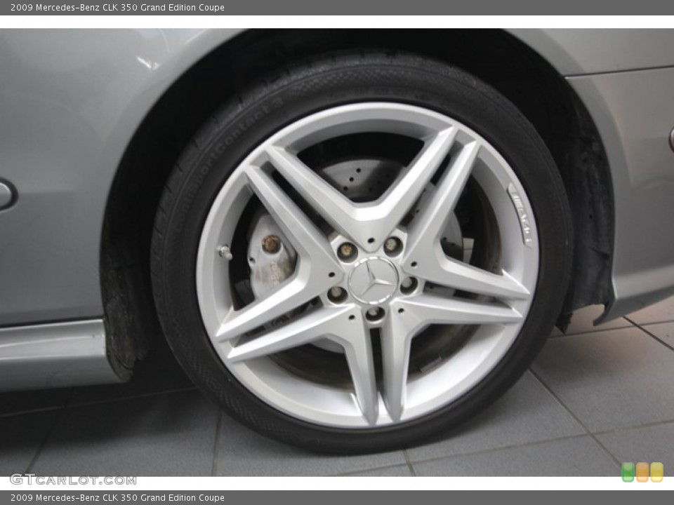 2009 Mercedes-Benz CLK 350 Grand Edition Coupe Wheel and Tire Photo #80468840