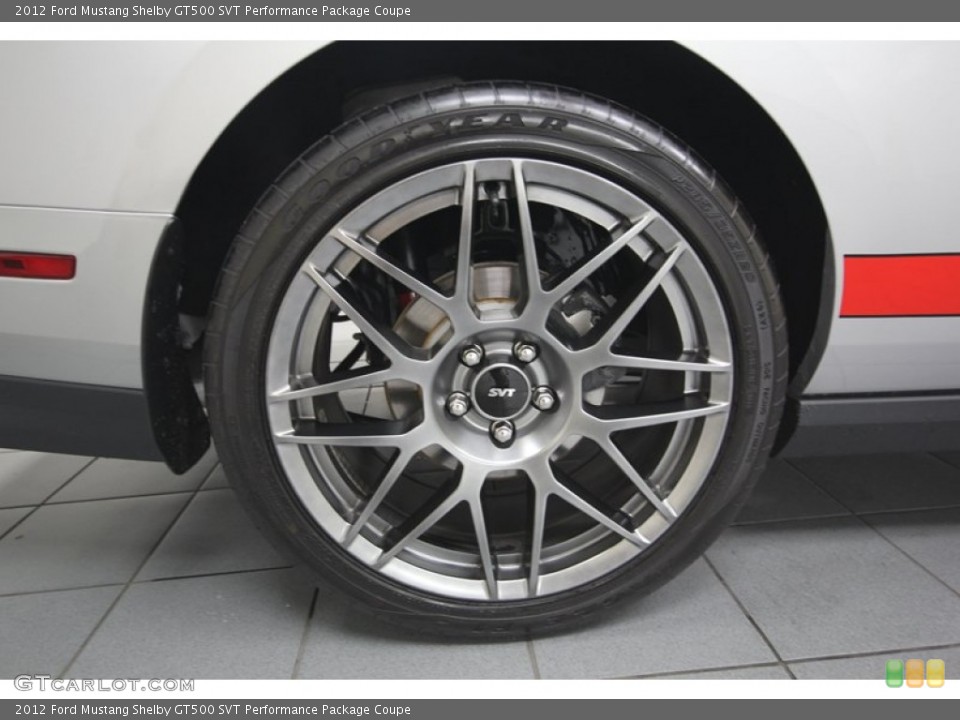 2012 Ford Mustang Shelby GT500 SVT Performance Package Coupe Wheel and Tire Photo #80469602