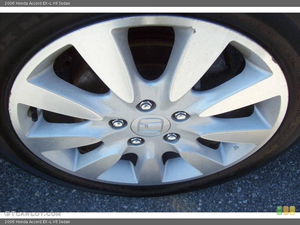 2006 Honda Accord EX-L V6 Sedan Wheel and Tire Photo #8047295