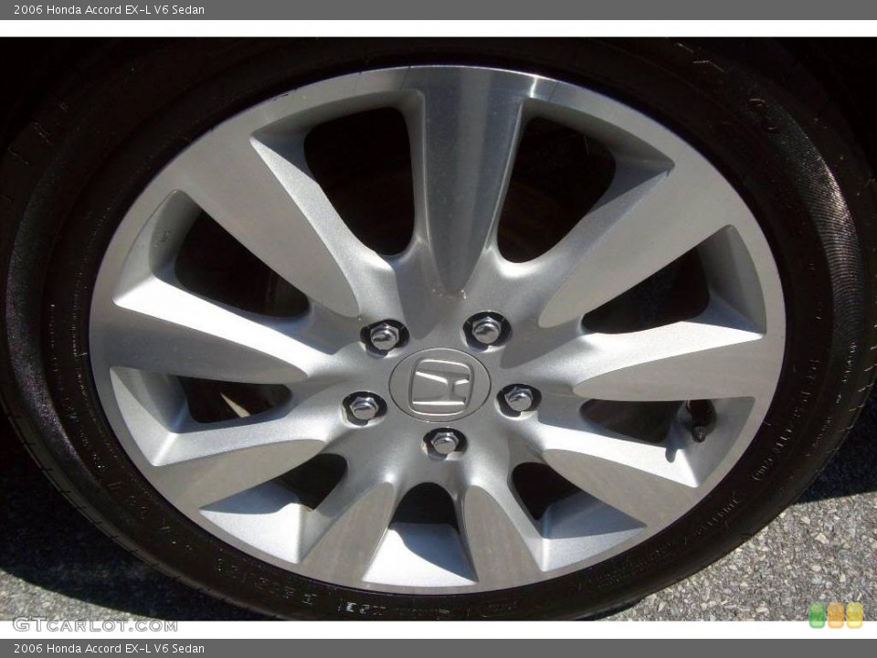 2006 Honda Accord EX-L V6 Sedan Wheel and Tire Photo #8047315
