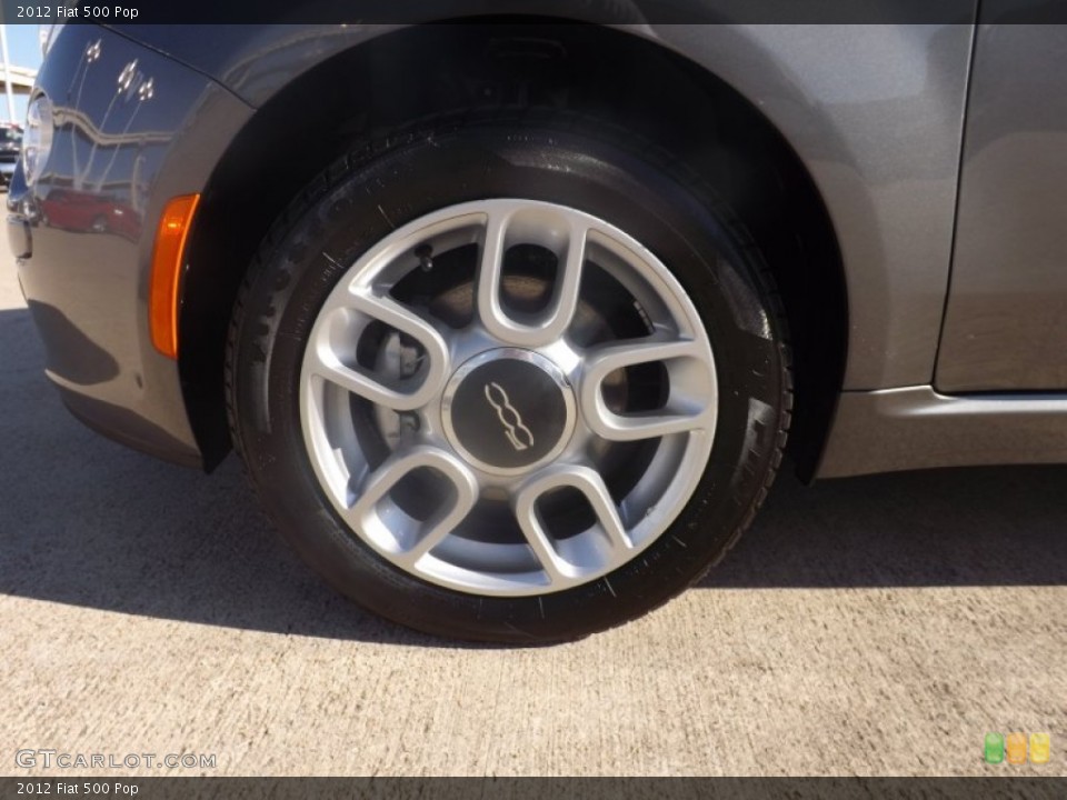 2012 Fiat 500 Pop Wheel and Tire Photo #80478443