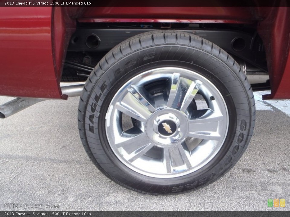 2013 Chevrolet Silverado 1500 LT Extended Cab Wheel and Tire Photo #80483193