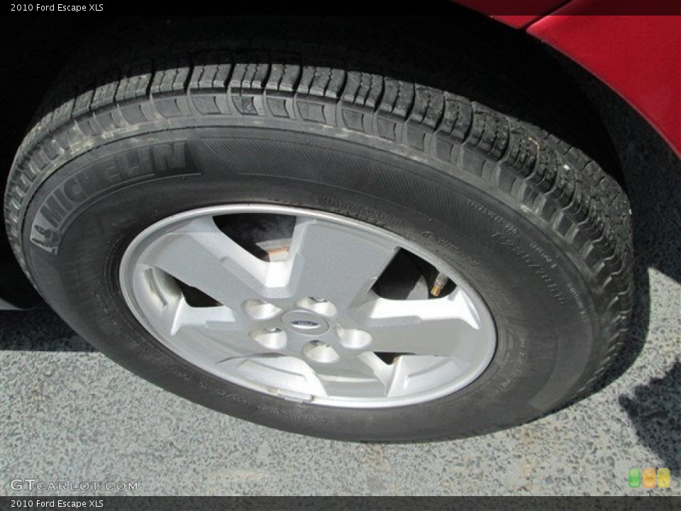 2010 Ford Escape XLS Wheel and Tire Photo #80484790