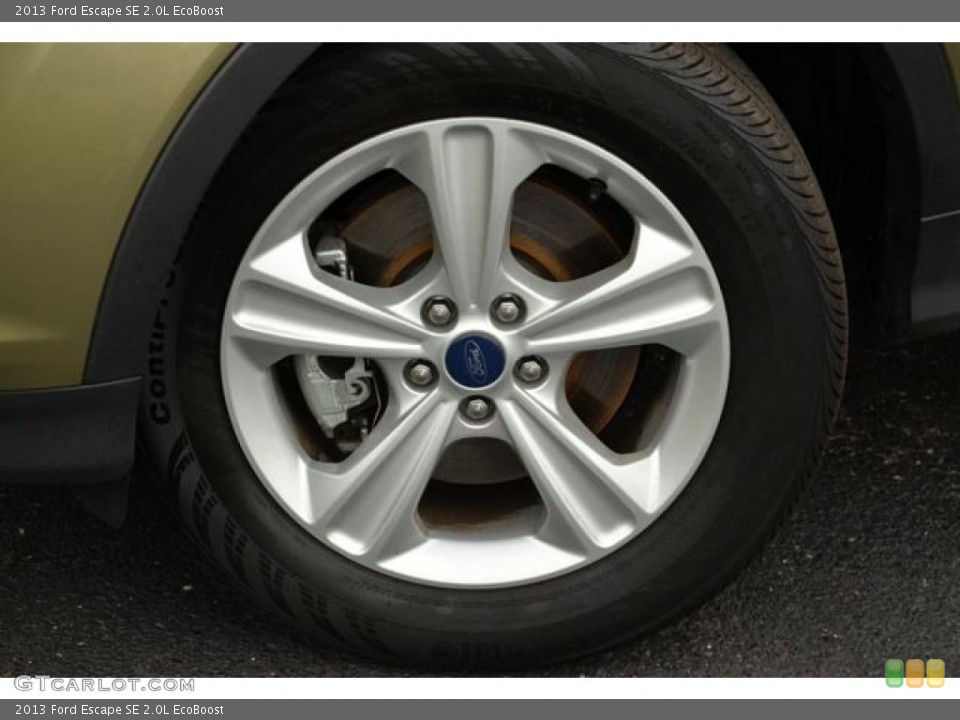 2013 Ford Escape SE 2.0L EcoBoost Wheel and Tire Photo #80491912