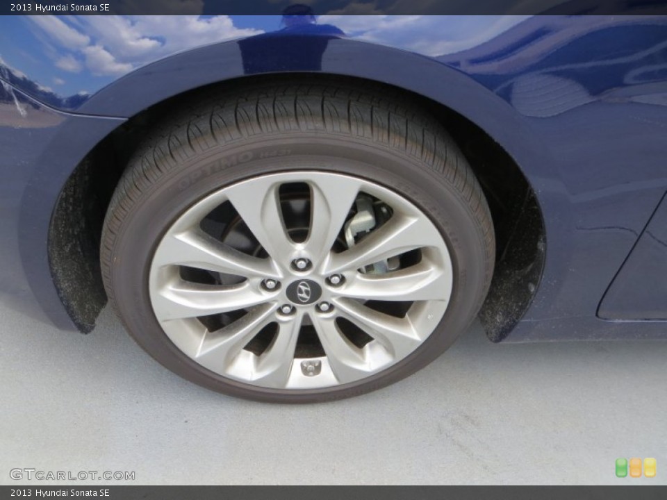 2013 Hyundai Sonata SE Wheel and Tire Photo #80493004