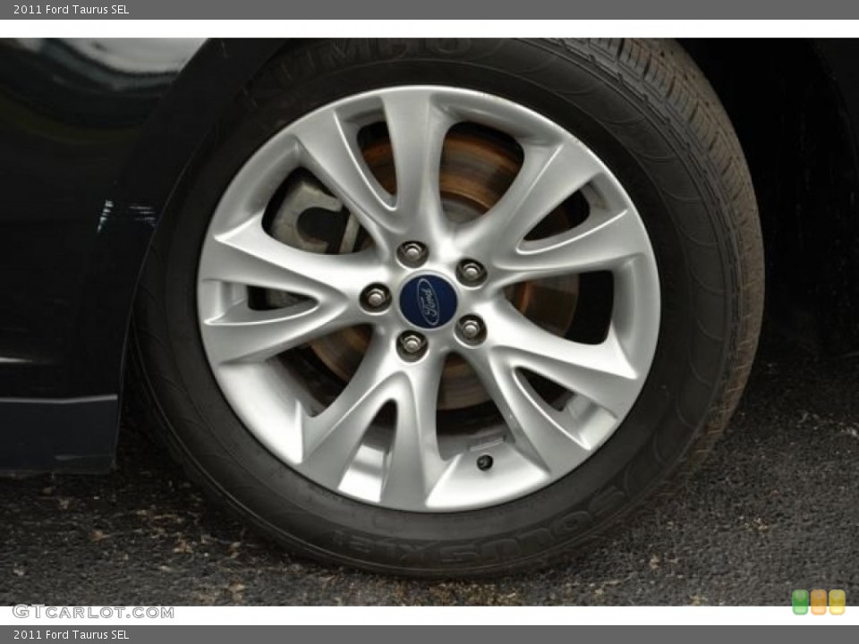 2011 Ford Taurus SEL Wheel and Tire Photo #80493277