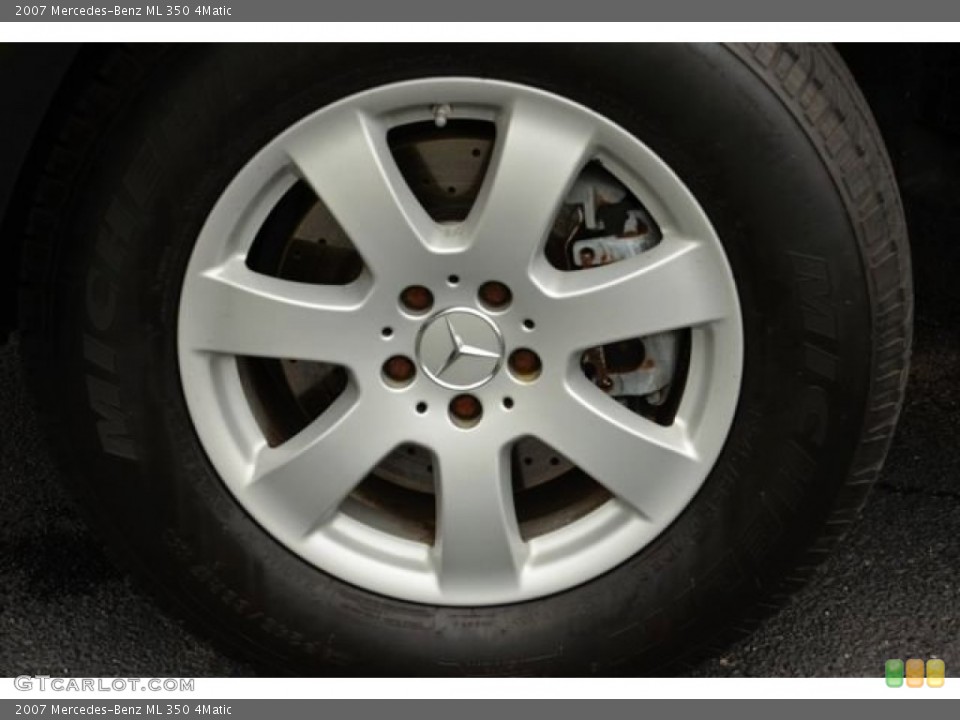 2007 Mercedes-Benz ML 350 4Matic Wheel and Tire Photo #80496138