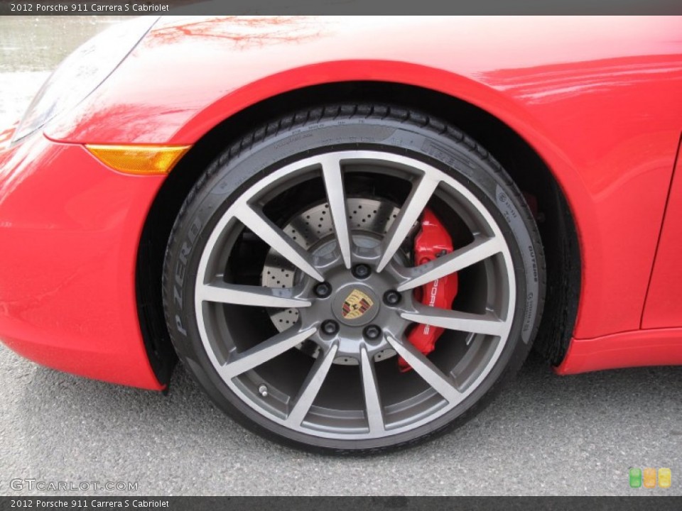 2012 Porsche 911 Carrera S Cabriolet Wheel and Tire Photo #80497570