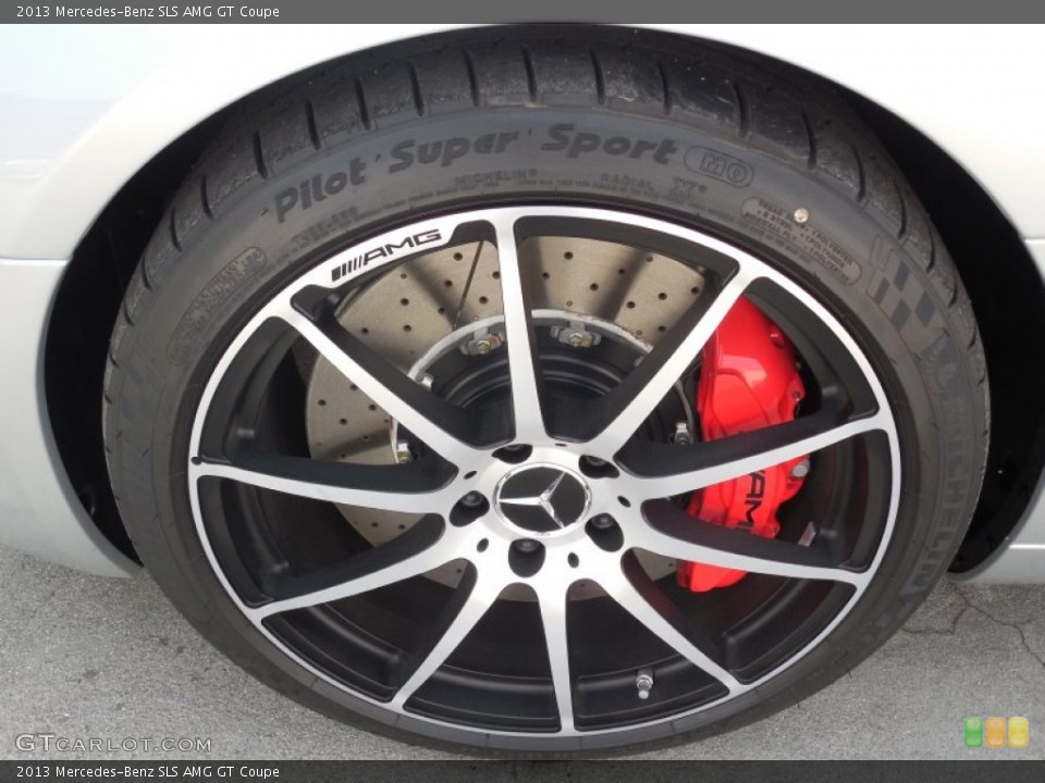 2013 Mercedes-Benz SLS AMG GT Coupe Wheel and Tire Photo #80505892