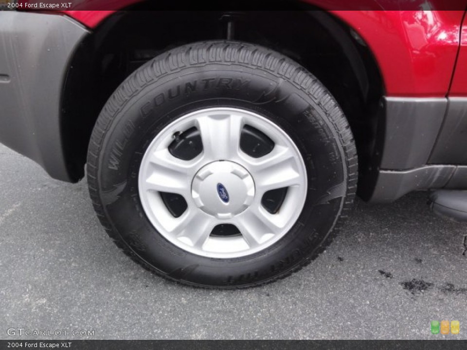 2004 Ford Escape XLT Wheel and Tire Photo #80508808