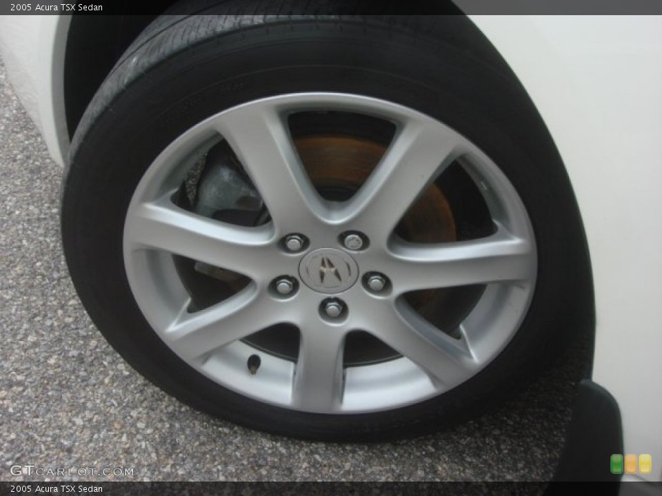 2005 Acura TSX Sedan Wheel and Tire Photo #80514240