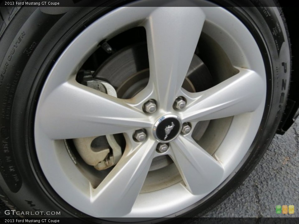 2013 Ford Mustang GT Coupe Wheel and Tire Photo #80518747