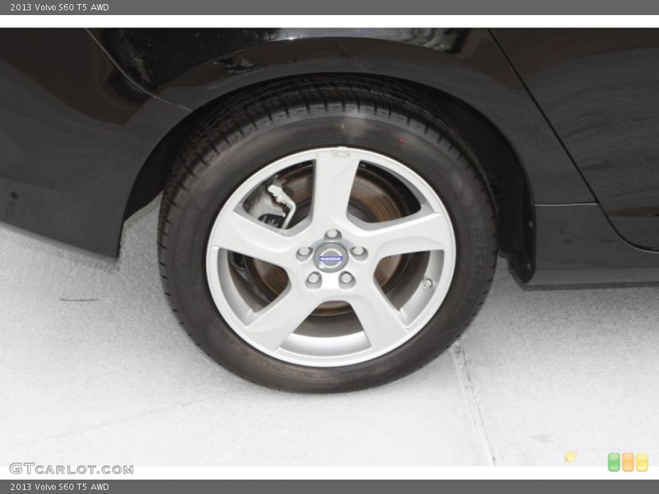 2013 Volvo S60 T5 AWD Wheel and Tire Photo #80519044