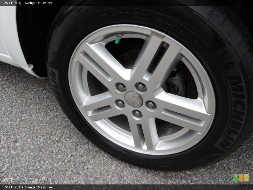 2011 Dodge Avenger Mainstreet Wheel and Tire Photo #80520224