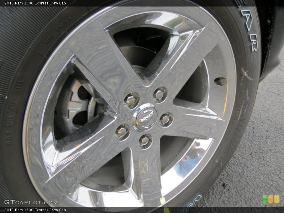 2013 Ram 1500 Express Crew Cab Wheel and Tire Photo #80521237