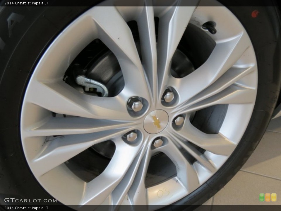2014 Chevrolet Impala LT Wheel and Tire Photo #80522746