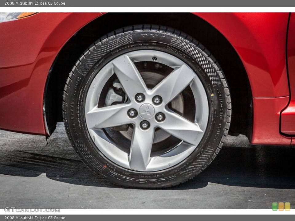 2008 Mitsubishi Eclipse GS Coupe Wheel and Tire Photo #80522781